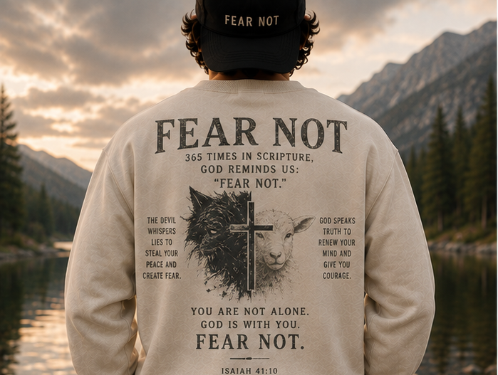 FEAR NOT — COVENANT Premium Crewneck